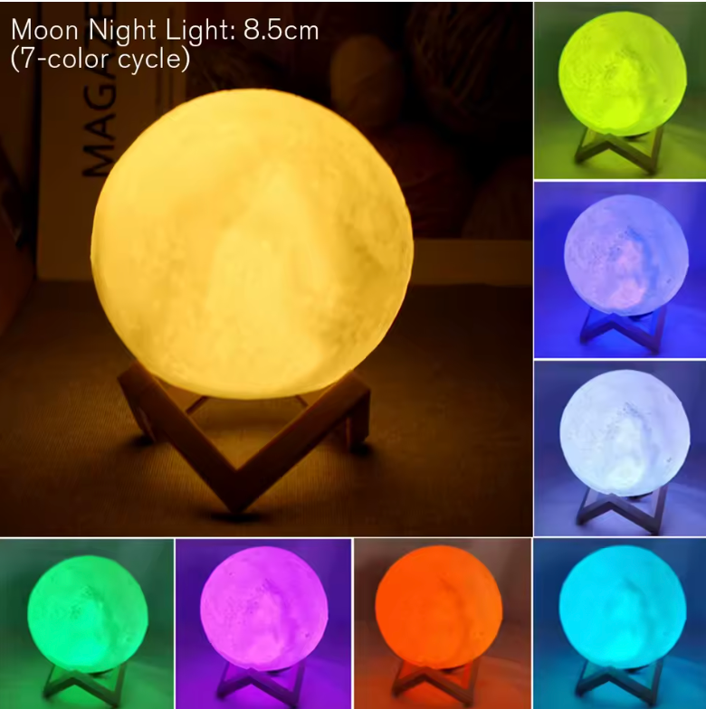 MoonGlow LED Ambient Night Lamp