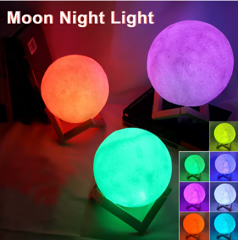 MoonGlow LED Ambient Night Lamp