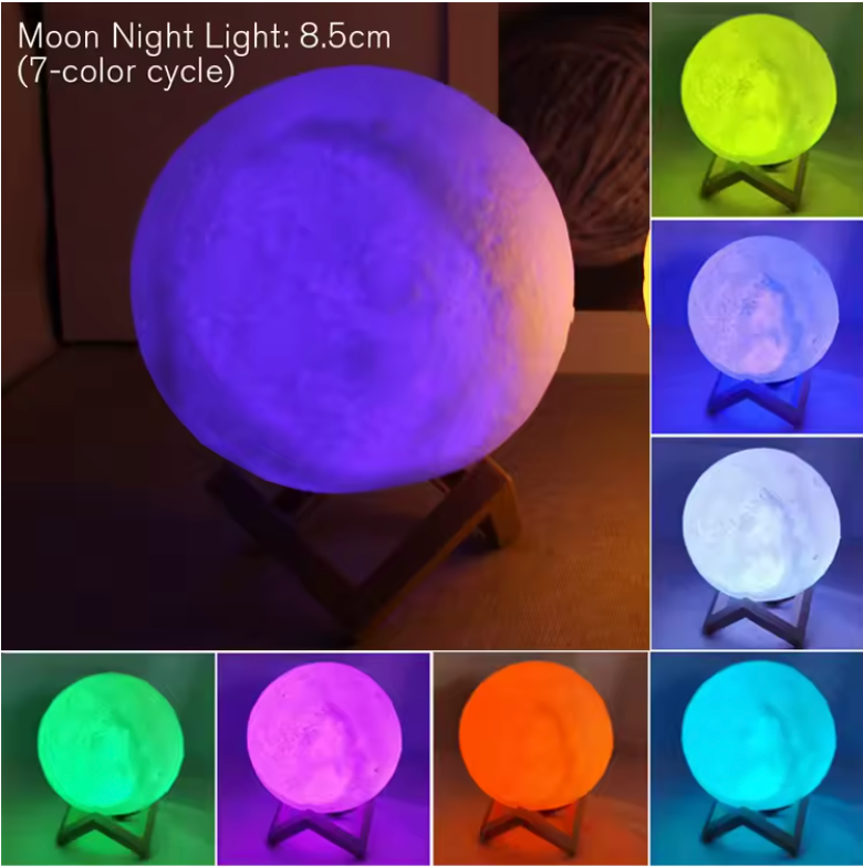 MoonGlow LED Ambient Night Lamp