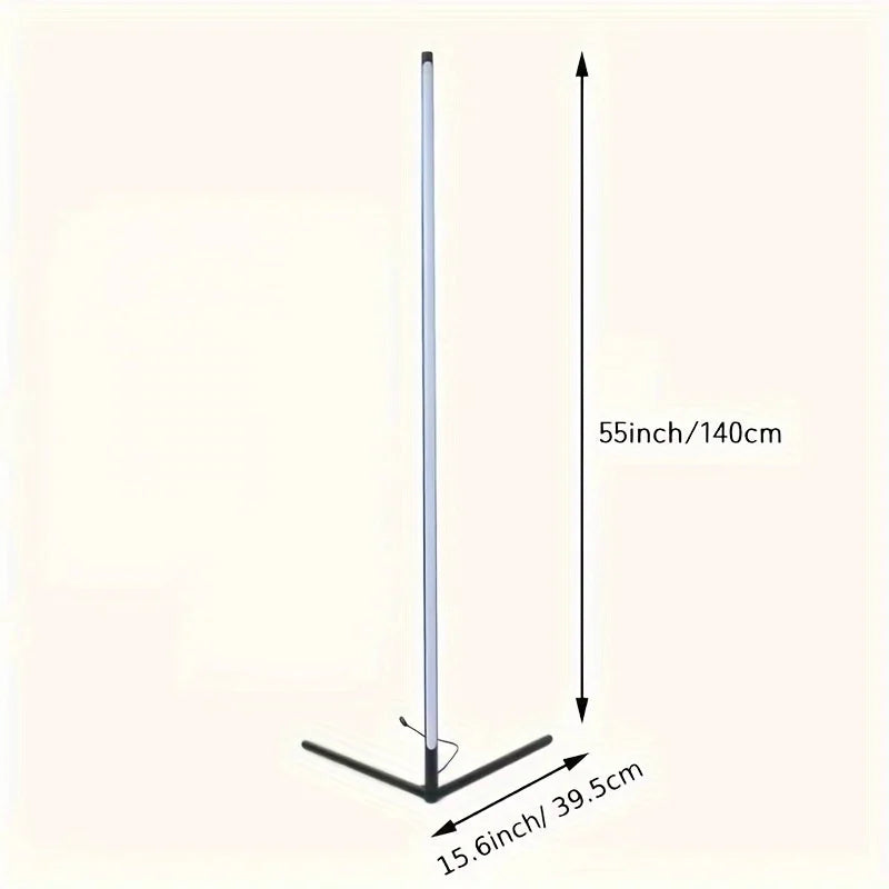 CornerGlow RGB LED Mood Floor Lamp