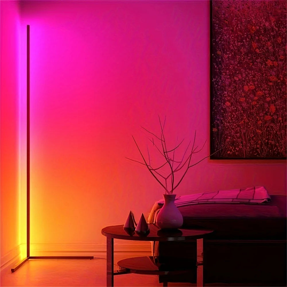 CornerGlow RGB LED Mood Floor Lamp