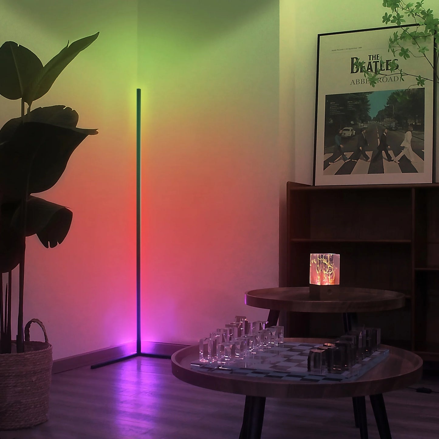 CornerGlow RGB LED Mood Floor Lamp